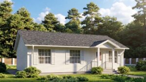 lagom 38 американский стиль проект каркасного дома 12х8 с 3 спальнями