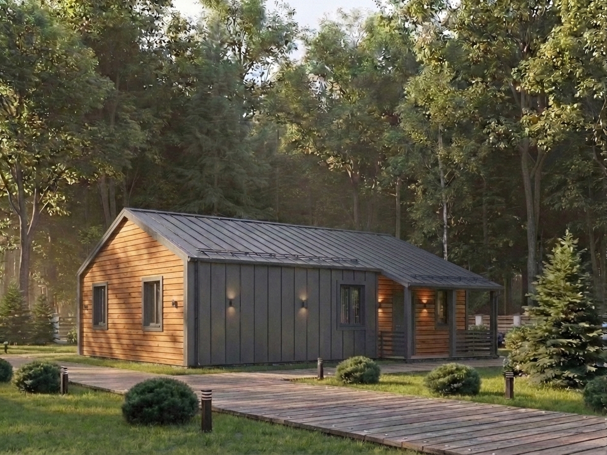 Фото проекта Барн 2 спальни тест