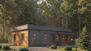 lagom 43 барнхаус проект каркасного дома 13х10 с 4 спальнями