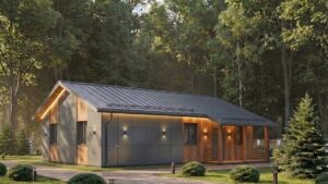 lagom 43 классический стиль проект каркасного дома 13х10 с 4 спальнями