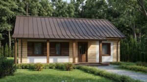 lagom 44 скандинавский стиль проект каркасного дома 12х9 с 3 спальнями