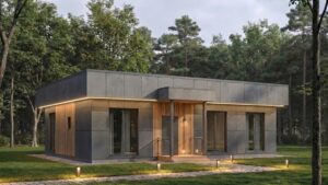 lagom 45 классический стиль проект каркасного дома 12х9 с 3 спальнями